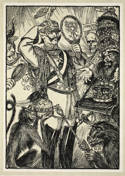 Für die schönen Augen des Kaisers, Illustration aus The Kaiser